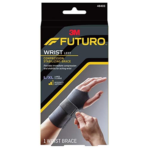 Product Cover Futuro Energizing Wrist Support, Left, Large/X-Large