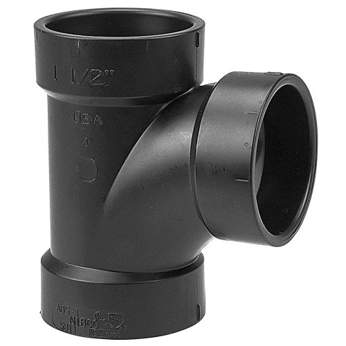 Product Cover NIBCO 5811 Series ABS DWV Sanitary Pipe Fitting, Tee, 1-1/2