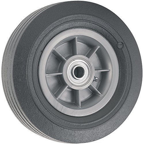 Product Cover SoftTouch 4138755 Flat Proof Replacement Wheel 300 lb Load Capacity For Use on Wagons, Carts and Many Other Products, 8', Black