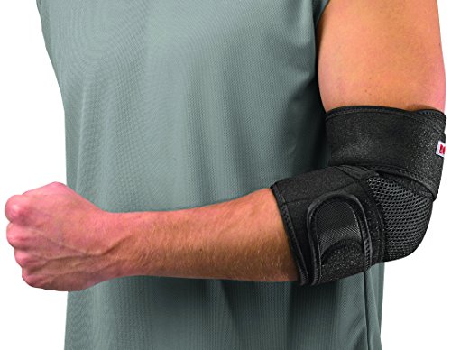 Product Cover Mueller Adjustable Elbow Support, Black, One Size Fits Most (Packaging May Vary) | Adjustable Elbow Brace