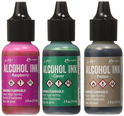 Product Cover Ranger Adirondack Brights Alcohol Ink 1/2-Ounce 3/Pkg, Valley Trail