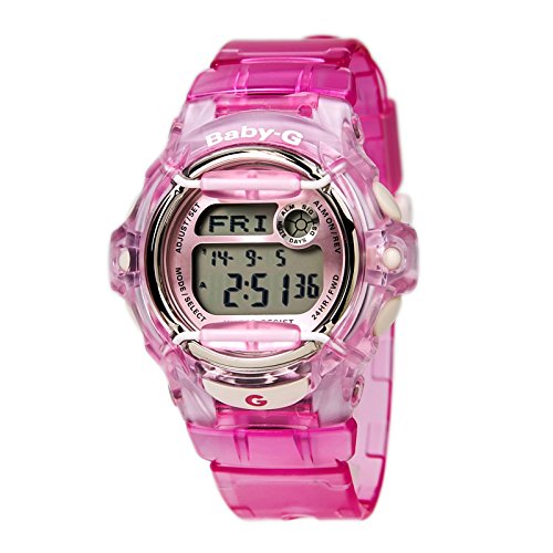 Product Cover Casio Women's BG169R-4 Baby-G Pink Whale Digital Sport Watch