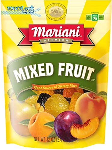 Product Cover Mariani - Sun Ripened Mixed Fruit (32oz - Pack of 1) - No Sugar Added - Healthy Snack for Kids & Adults