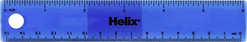 Product Cover Helix Standard Ruler 6 Inch / 15cm, Assorted Colors (13107)