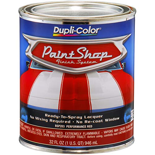 Product Cover VHT BSP203 Red Single Dupli-Color Paint Shop Finish System Base Coat Performance