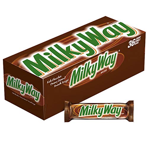 Product Cover MILKY WAY Milk Chocolate Singles Size Candy Bars 1.84-Ounce 36-Count Box