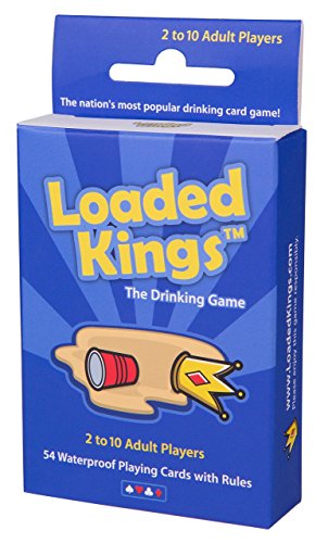 Product Cover Loaded Kings - The Drinking Card Game (Waterproof Playing Cards)