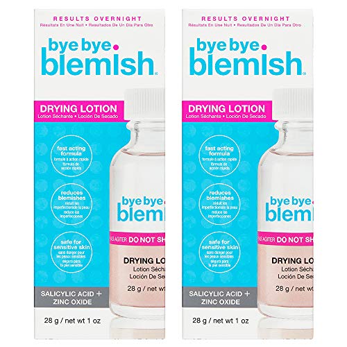 Product Cover Bye Bye Blemish Acne Drying Lotion, Reduce Pimples Overnight, 1oz x 2 pack