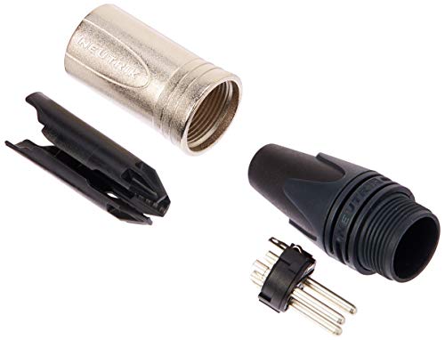 Product Cover Neutrik NC3MXX 3-Pin XLRM Cable Connector, Nickel Housing with Silver Contacts