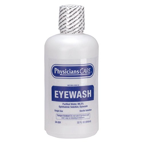 Product Cover PhysiciansCare by First Aid Only 24-201 Eye Wash Solution, 32 ounce Bottle