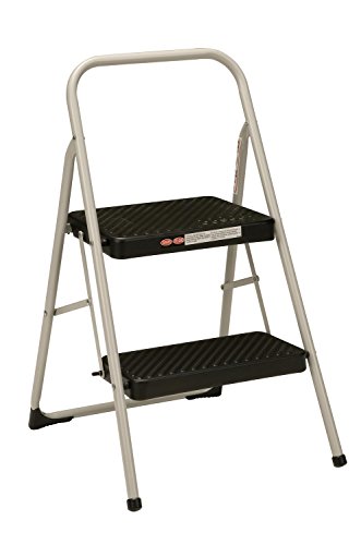 Product Cover Cosco 2-Step Household Folding Step Stool, Gray