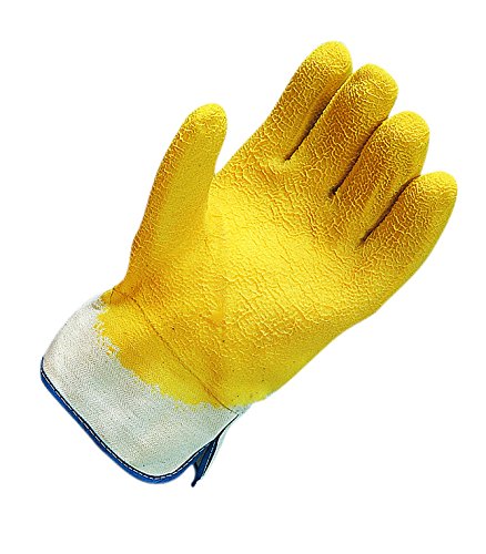 Product Cover San Jamar 1000 Rubber Oyster Shucking Glove with Cotton Lining (Pack of 2)