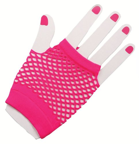 Product Cover Forum Novelties Women's Fishnet Fingerless Gloves - Pink