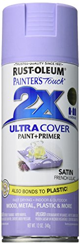 Product Cover Rust-Oleum 249079 Painter's Touch 2X Ultra Cover, 12-Ounce, Satin French Lilac