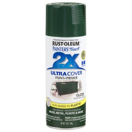 Product Cover Rust-Oleum 249111 Painter's Touch Multi Purpose Spray Paint, 12-Ounce, Hunter Green