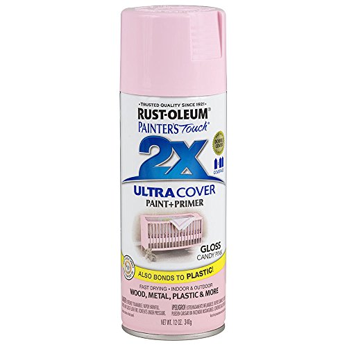 Product Cover Rust-Oleum 249119 Painter's Touch Multi Purpose Spray Paint, 12-Ounce, Candy Pink