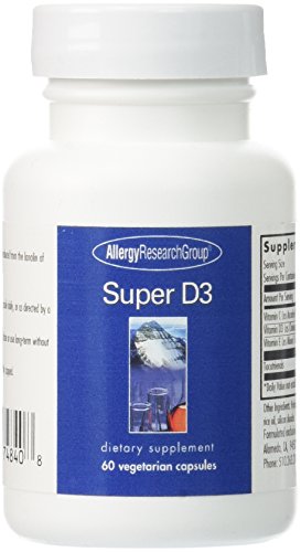 Product Cover Allergy Research Group Super D3 -- 60 Vegetarian Capsules