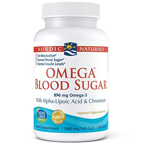 Product Cover Nordic Naturals - Omega Blood Sugar, With Alpha-Lipoic Acid & Chromium, 60 Soft Gels
