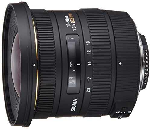 Product Cover Sigma 10-20mm f/3.5 EX DC HSM ELD SLD Aspherical Super Wide Angle Lens for Nikon Digital SLR Cameras