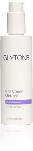 Product Cover Glytone Mild Cream Cleanser with 3.4 Free Acid Value Glycolic Acid, Glycerin, Creamy for Dry Skin, Citrus Oil, Exfoliate and Moisturize, 6.7 oz