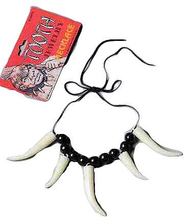 Product Cover Forum Novelties Prehistoric Caveman Cavewoman Costume Sabre Tooth Necklace