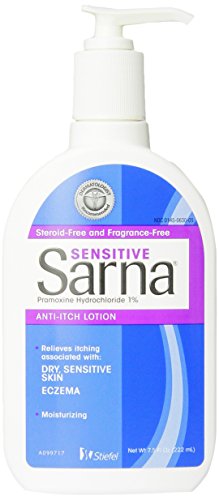 Product Cover Sarna Sensitive Maximum Strength Anti Itch Lotion