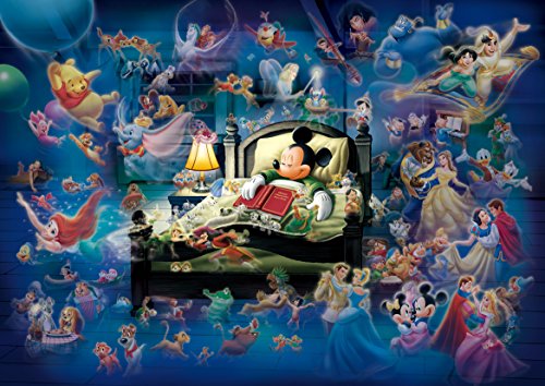 Product Cover Tenyo Disney Mickey's Dream Fantasy Glow in the Dark Jigsaw Puzzle (500 Piece)