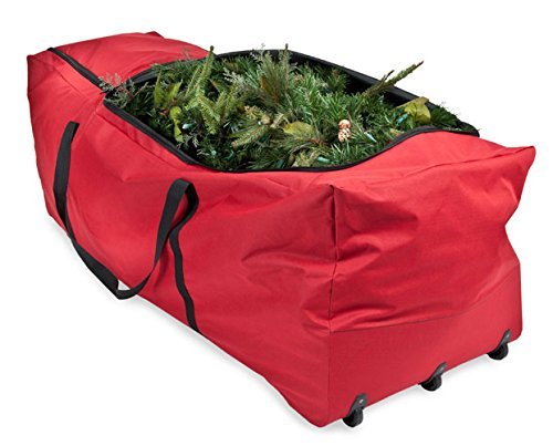 Product Cover Santas Bags Rolling Tree Storage Duffel, for 6 to 9-Foot Trees