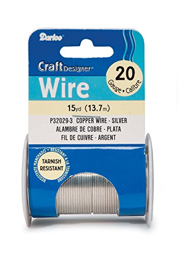 Product Cover Darice Craft Wire 20 Ga NonTarnish Silver 15yd