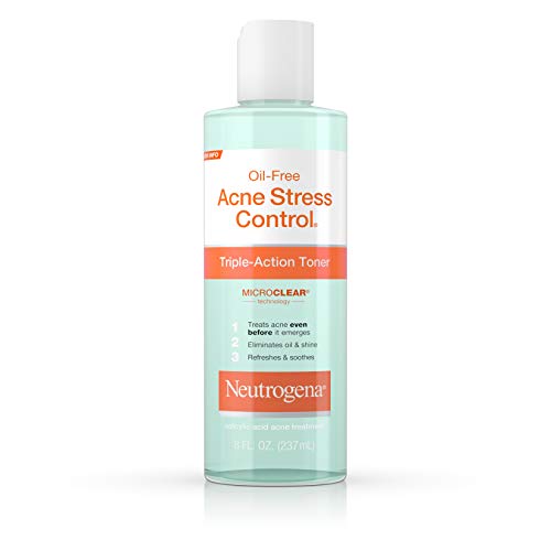 Product Cover Neutrogena Oil-Free Acne Stress Control Triple-Action Toner, 8 Fl. Oz