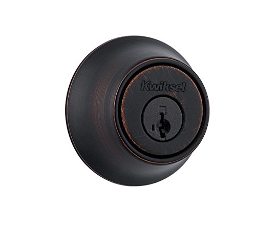 Product Cover Kwikset 660 Single Cylinder Deadbolt featuring SmartKey Security in Venetian Bronze