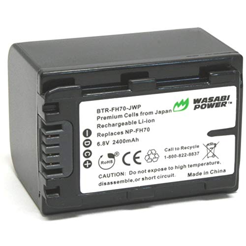 Product Cover Wasabi Power Battery for Sony NP-FH70, NP-FH60 (2400mAh)