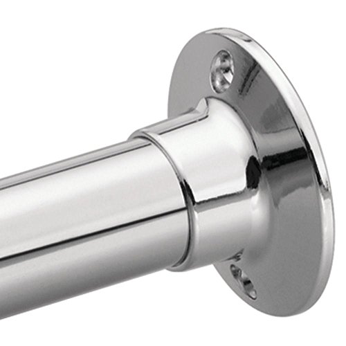 Product Cover Moen 63-5-SS Donner Commercial 5-Foot Shower Rod only (mounting hardware sold separately), Stainless