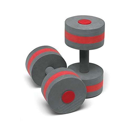 Product Cover Speedo Aqua Fitness Swim Training Barbells, Charcoal/Red, One Size