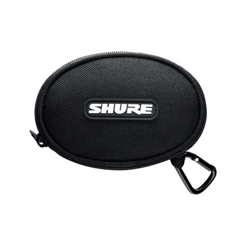 Product Cover Shure EASCASE Soft Zippered Pouch for All Shure Earphones (Black)