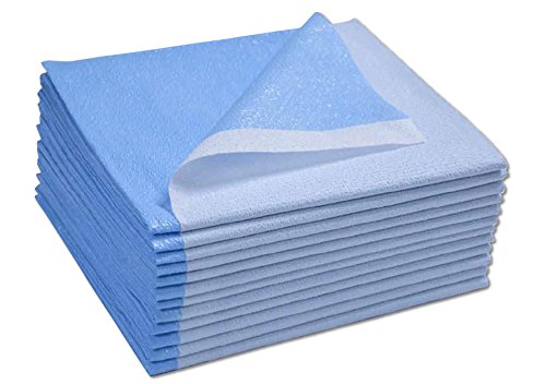 Product Cover Avalon Papers 357 Stretcher Sheet, Tissue/Poly, 40'' x 72'', Blue (Pack of 50)