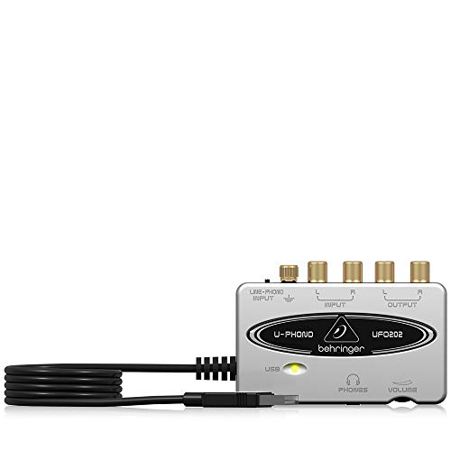 Product Cover Behringer U-Phono UFO202 Audiophile USB/Audio Interface with Built-in Phono Preamp