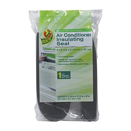 Product Cover Duck Brand Window Air Conditioner Insulating Strip Seal, 2.25-Inch x 2.25-Inch x 42-Inch, 284423