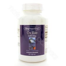 Product Cover Allergy Research Group Ox Bile 500mg 100c