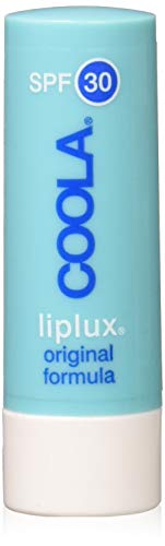 Product Cover COOLA Organic Liplux Sport Original Formula Lip Balm Sunscreen | Broad Spectrum SPF 30 | Certified Organic Ingredients | Farm to Face | Non-GMO | Antioxidant Powered Natural Fruit Butters