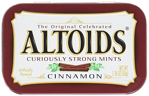 Product Cover Altoids Curiously Strong Mints, Cinnamon, 1.76oz Per Tin, 6 Tin Pack