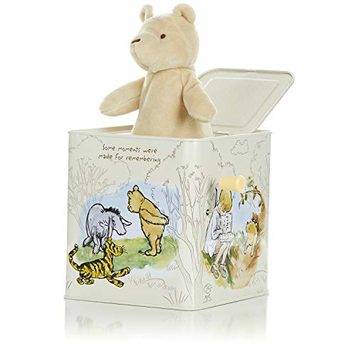 Product Cover Disney Baby Classic Winnie The Pooh Jack-in-The-Box - Musical Toy for Babies