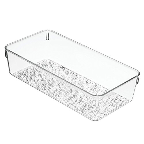 Product Cover iDesign Rain Vanity Organizer Tray for Makeup, Beauty Products - Clear