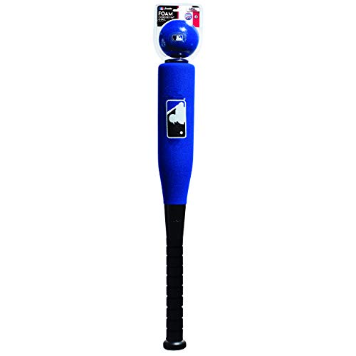 Product Cover Franklin Sports Foam Baseball Set - Kids Baseball and Bat Set - Includes Foam Bat and Ball - Colors May Vary - Perfect for Beginners - Official MLB Licensed Product