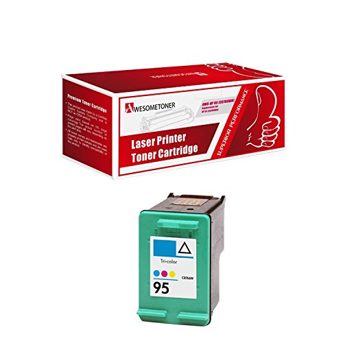 Product Cover Awesometoner Generic Remanufactured Ink Cartridge Replacement for HP 95 (Color)