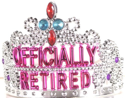 Product Cover Forum Novelties Officially Retired Retirement Party Tiara