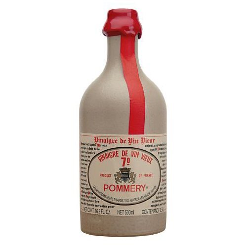 Product Cover Pommery Aged Red Wine Vinegar in stone crock bottle 16 oz