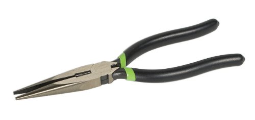 Product Cover Greenlee 0351-07D Long Nose Pliers/Side Cutting, Dipped Grip, 7