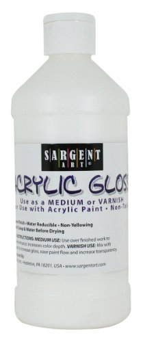 Product Cover Sargent Art 22-8808 16-Ounce Acrylic Gloss and Varnish
