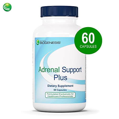Product Cover Nutra BioGenesis Adrenal Support Plus - Pregnenolone, DHEA, Herbs & Micronutrients to Help Support Adrenal Function - 60 Capsules